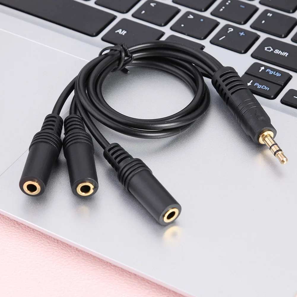 TRRS ׷ ÷  ̺, 3.5mm, 1/8 ġ, 3x1/8 ġ, 3.5mm ׷ 