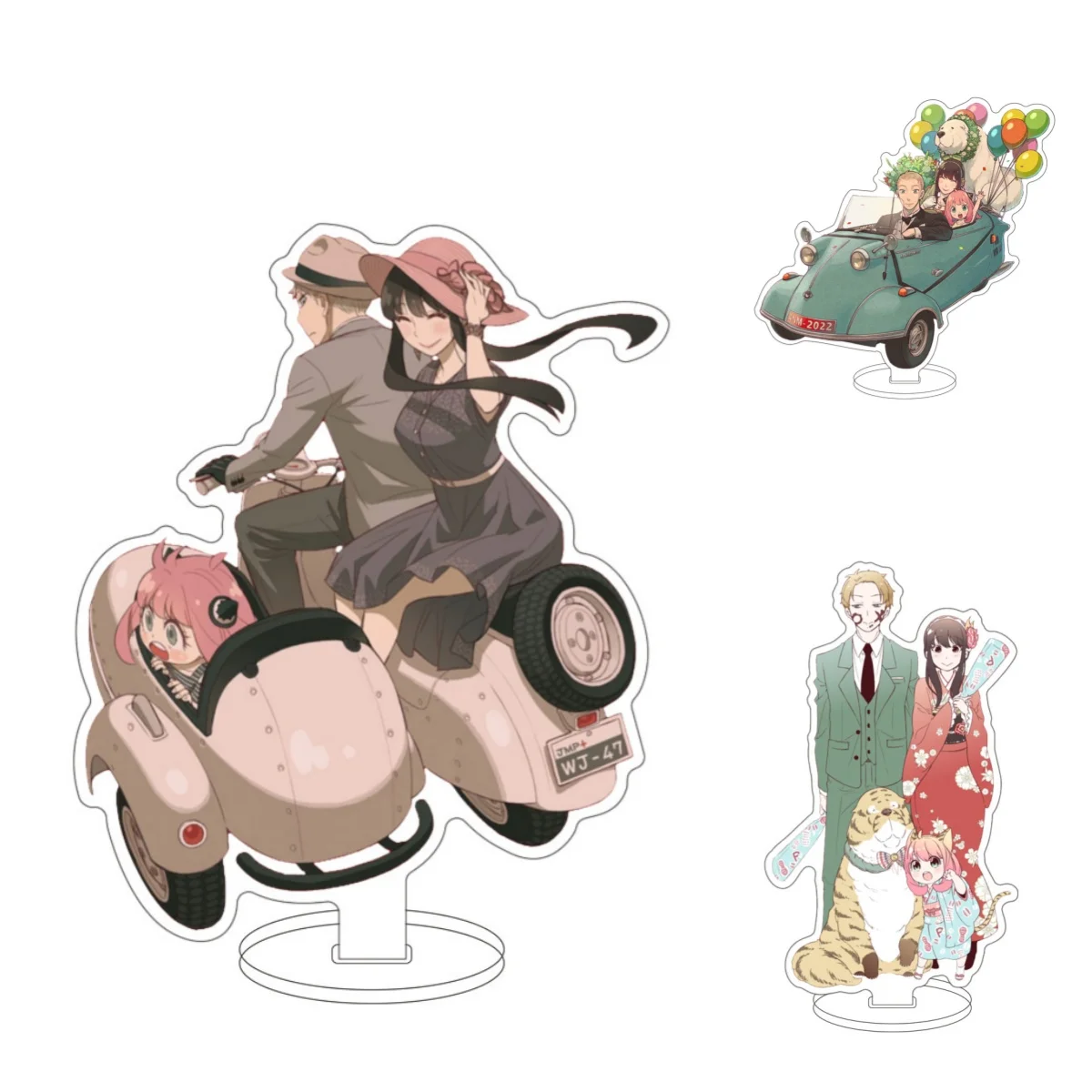 Promo Spy X Family 10cm Anya Forger Twilight Yor Forger Figure Q Version Action Kawaii Doll Model Anime Periphery Gifts Toys