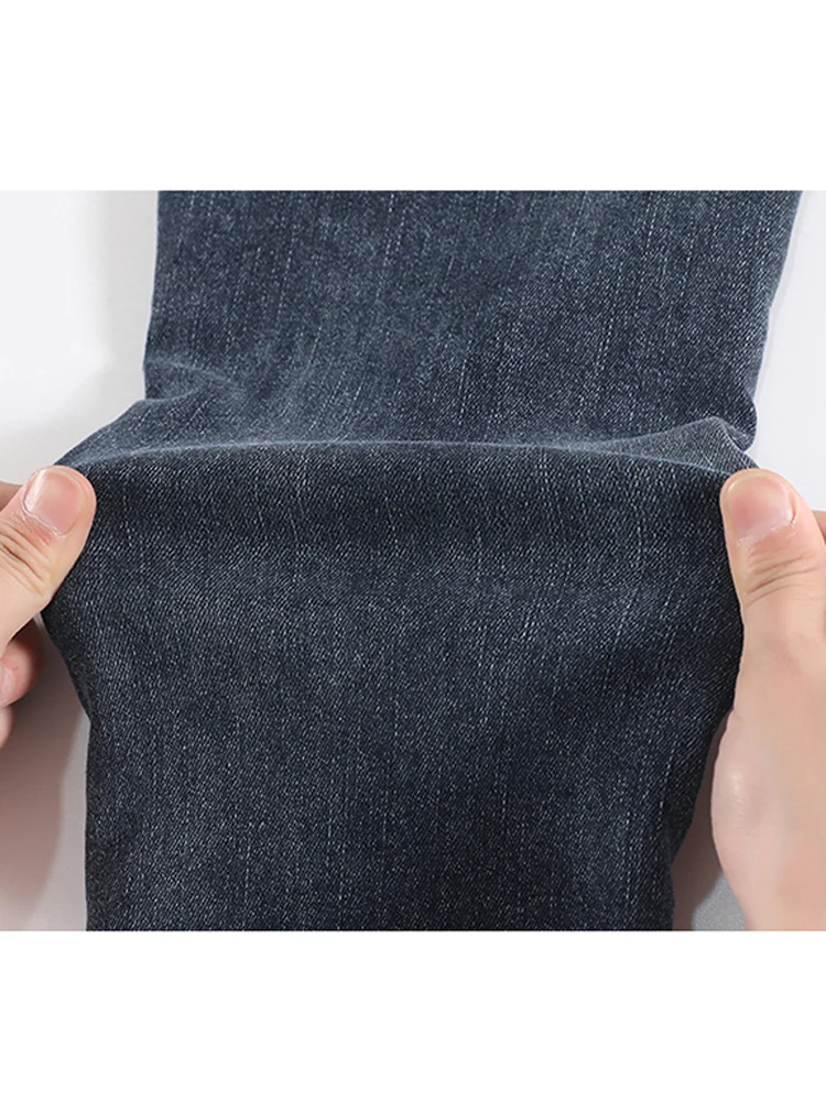 Winter Warm Cold Resistant Elastic Jeans Women's 2022 New Plush Thickened High Waist Slim Casual Hips Slim Pencil Denim Pants