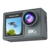 5K 30FPS Action Camera 4K 60FPS Dual Screen 170° Wide Angle 30m Waterproof Sport Camera with Remote Control Bicycle Diving Cam 4