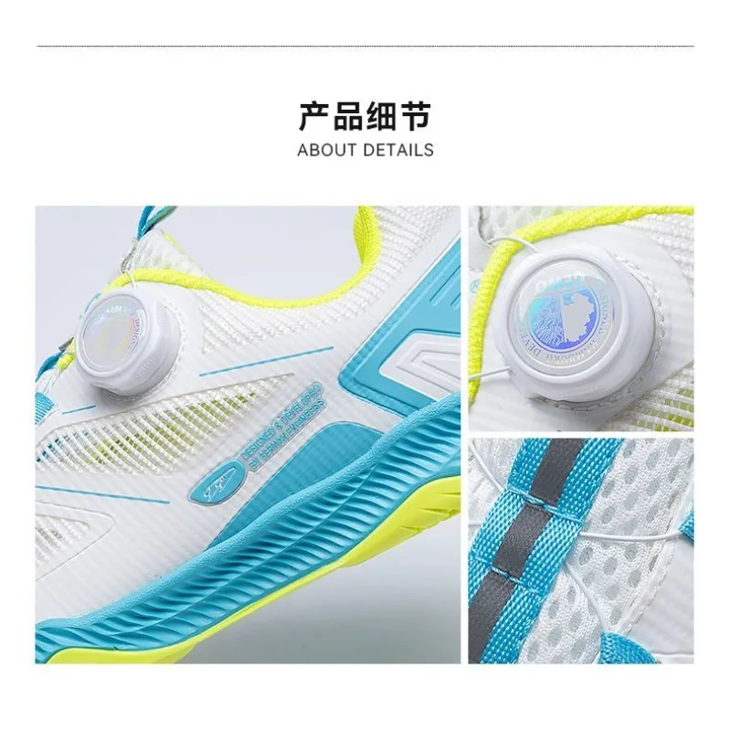 클래식 브랜드 편안한 안티 슬립 남성 여성 배드민턴 체육관 신발 전문 탁구 신발 디자이너 빠른 레이싱 코트 신발