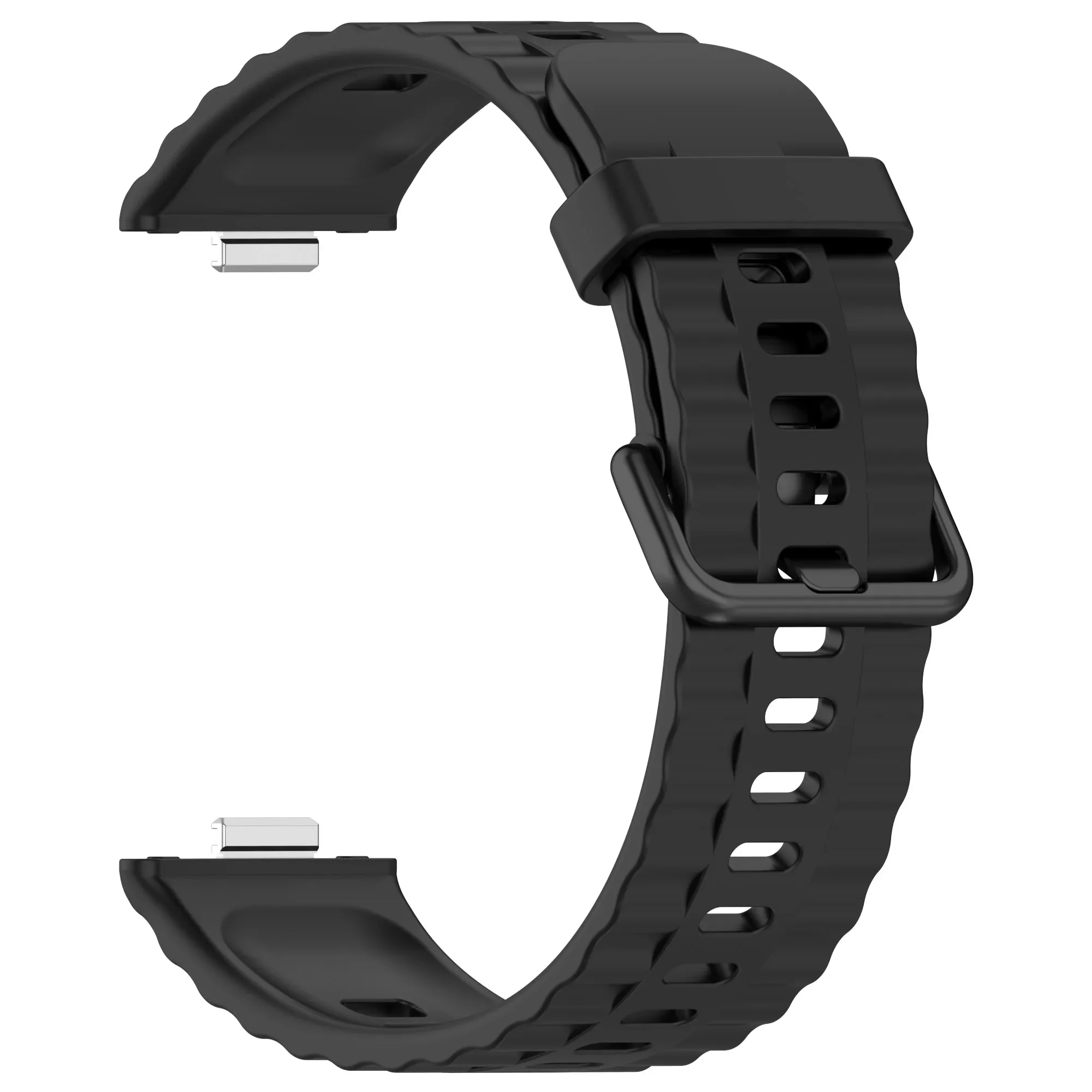 Enhanced Silicone Strap for Sports Smartwatch Replacement Wristband