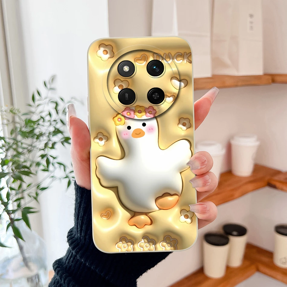 Cute High-Quality Silicone Phone Case - Full Protection Back Cover
