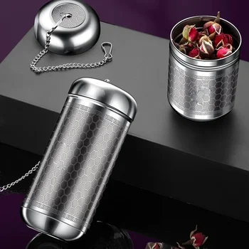 316 Stainless Steel Tea Infuser Tea Filter Spice Tea Ball Strainer Herbal Filter Kitchen Teaware Accessories Kitchen Gadgets