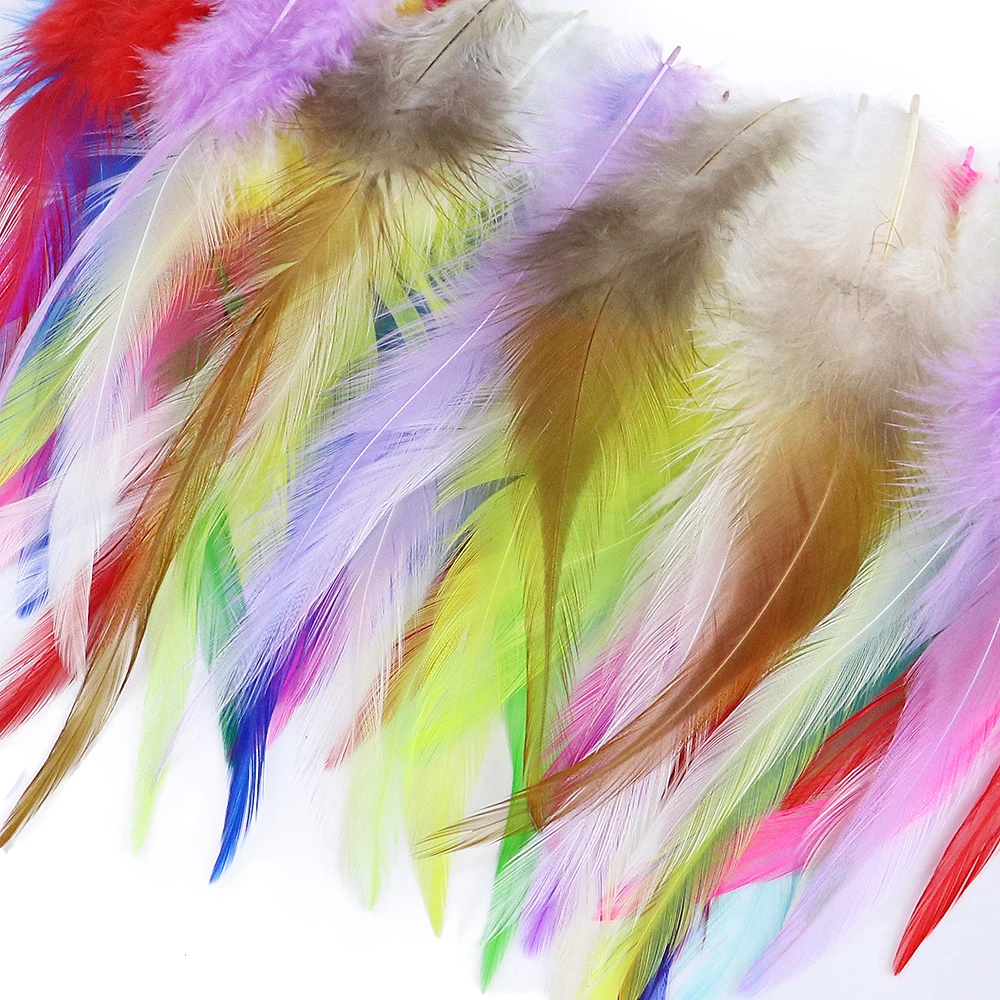 Description Picture 3 of itemMulticolors Rooster feather Natural Chicken Feathers Decoration plumas 10-15 CM Multicolors Natural Pheasant feathers 50 Piece