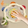Baby Toys 6 12 Months Musical Instruments Hand Drum Shaking Rattlers, Infant Kids Montessori Interactive Music Educational Toys 2