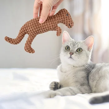 1PCS Pet Funny Toys Dog Cotton Rope Dinosaur Animal Toy Bite Resistant Chew Toy Molar Teeth Cleaning for Cat Dog Accessories 5