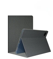 Premium PU Leather Stand Tablet Case - Protective Shell for iPlay60 Pad Pro (Gray)