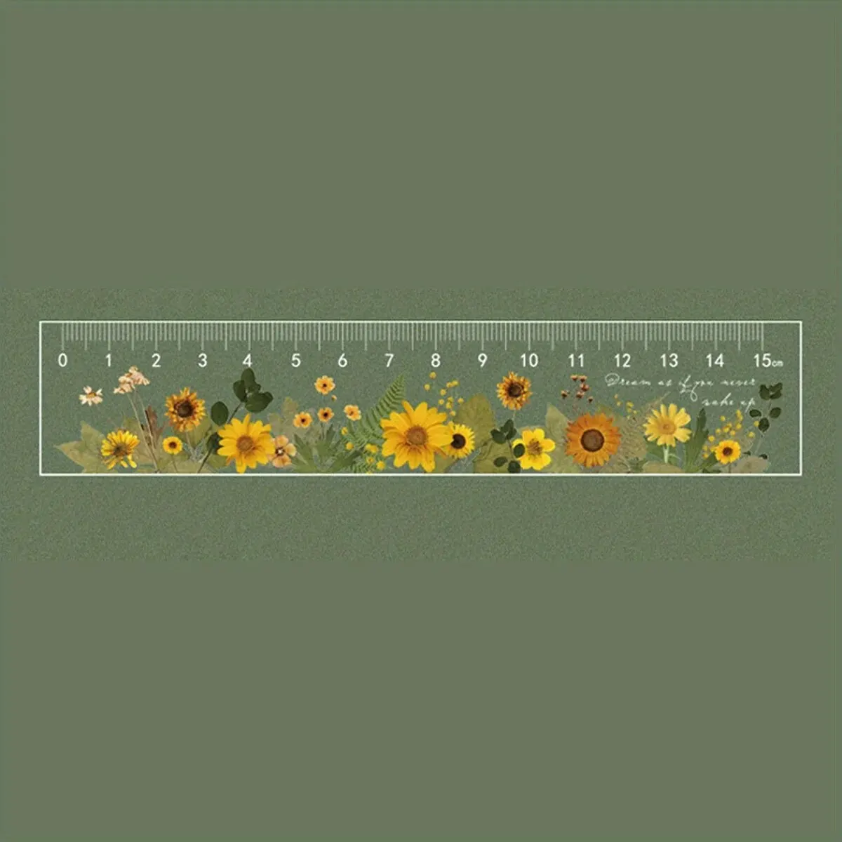 센티미터 단위의 투명 아크릴 15cm 학교 자 - 내구성이 뛰어나고 읽기 쉽습니다.