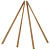 2 Pcs Bamboo Trash Tongs Grill Tools Picker Grabber Can Reusable Garbage Clip Elder Long Upper 5