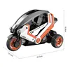 RC Motorcycle Stunt Drift Remote Control Tricycle With LED Light High Speed 15KM/H 360° Rotation Electronic Motorbike For Boys 3