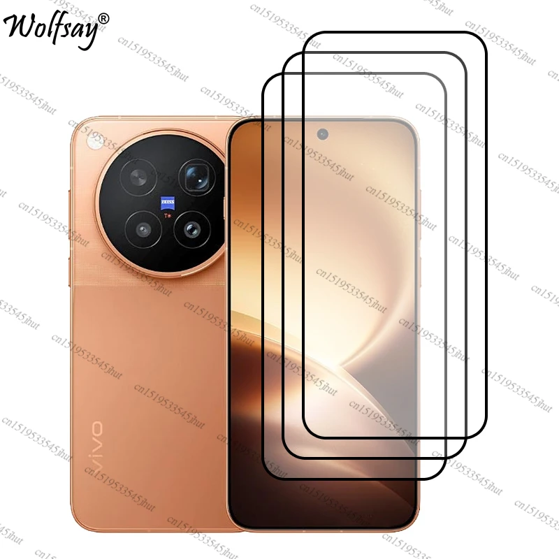Premium Full Cover Tempered Glass Screen and Camera Protector