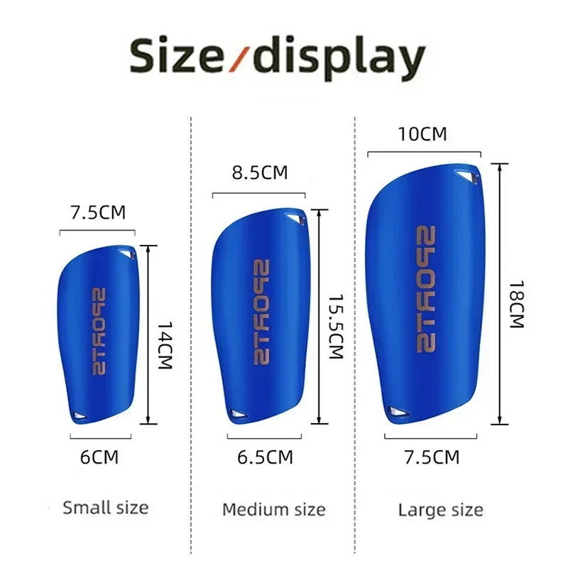 Soccer Shin Guards Football Protectors Pads Adult Kids Shinguards Light Sock Insert Board Boy Training Legging