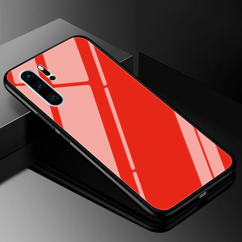 Premium Tempered Glass Hard Back Bumper Case Cover