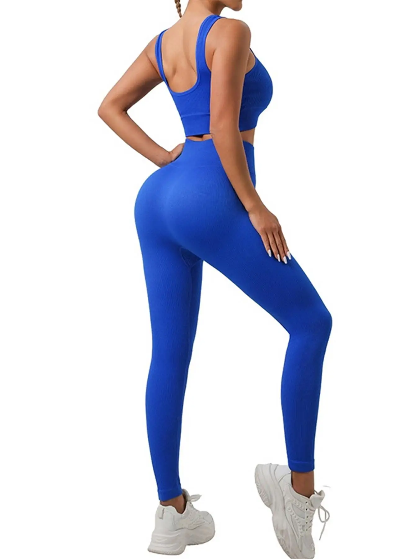 Women's High Waist Sports Leggings High Stretch Seamless Yoga Ladies Sportswear Indoor Outdoor Wear