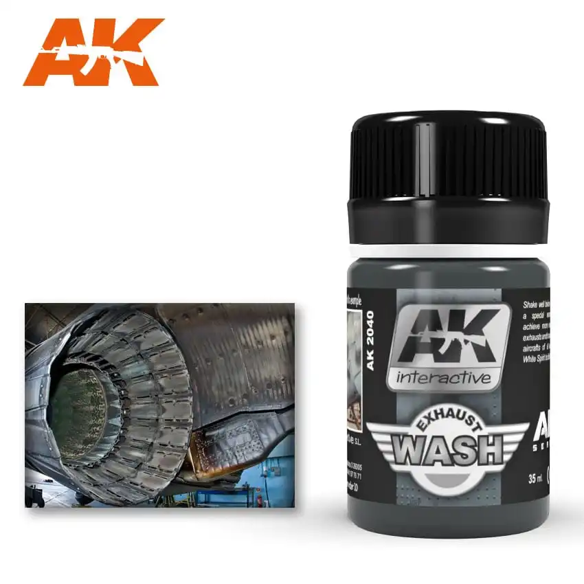 

Ak Interactive Full Range Weathering Washes Filters Effects 35ml Models Paint Kit