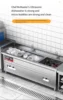Restaurant Utensil Dish Glass Washing Machine Kitchen Automatic Smart Hotel Catering Commercial In Sink Ultrasonic Dishwasher 6