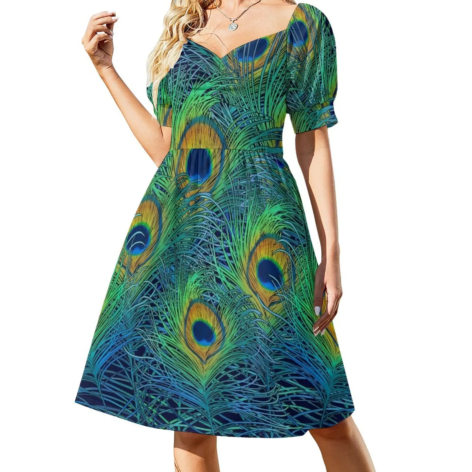 

peacock pattern for women Dress Woman clothing Women's dresses