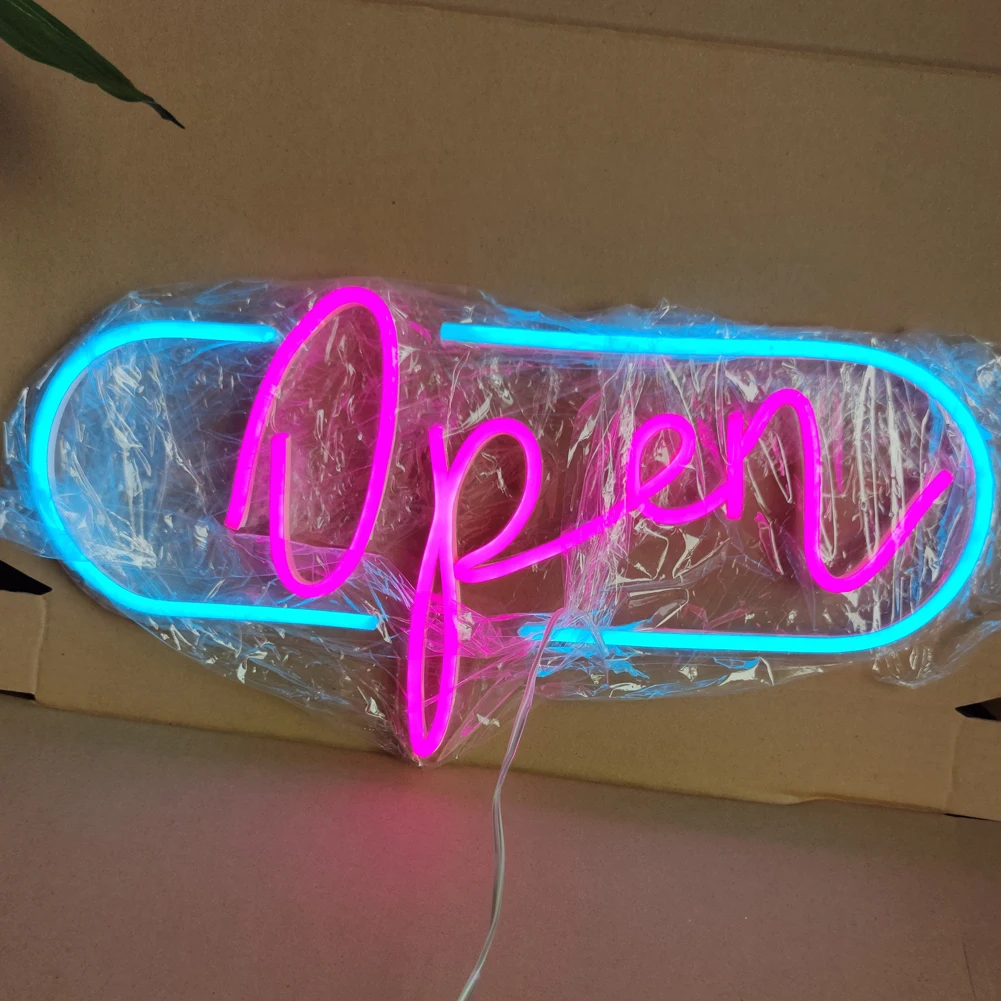 Яркая-Фотография-СВЕТОДИОДНЫЙ-neon-open-sign-157-дюйма-x-7-9-дюймов-для-бизнеса-работает-на-12-В-постоянного-тока-с-пультом-дистанционного-управления-неоновые-светильники-с-регулируемой-яркостью