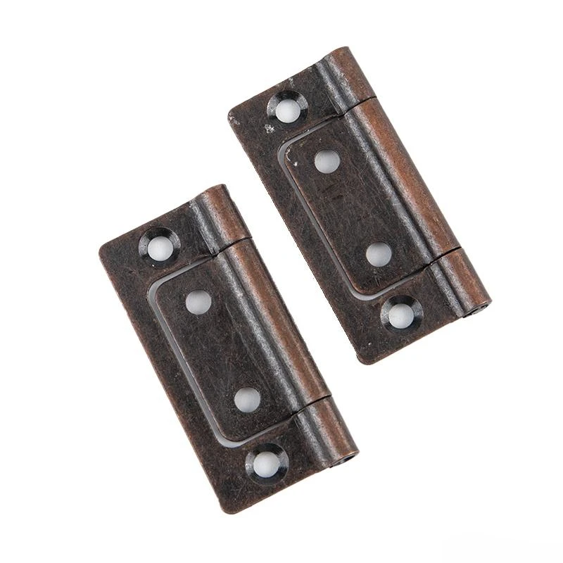 2/10PCS Of Hinge 2-inch Cabinet Door Drawer Furniture Stainless Steel Mortise Hinge 135 &deg; Opening 51 * 25MM