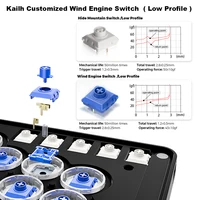 Haute42 C-AT Magnetic Leverless Hitbox Controller Stickless Arcade Controller Keyboard For PC/PS4/PS5/Switch Hitbox Fightstick - Image 3