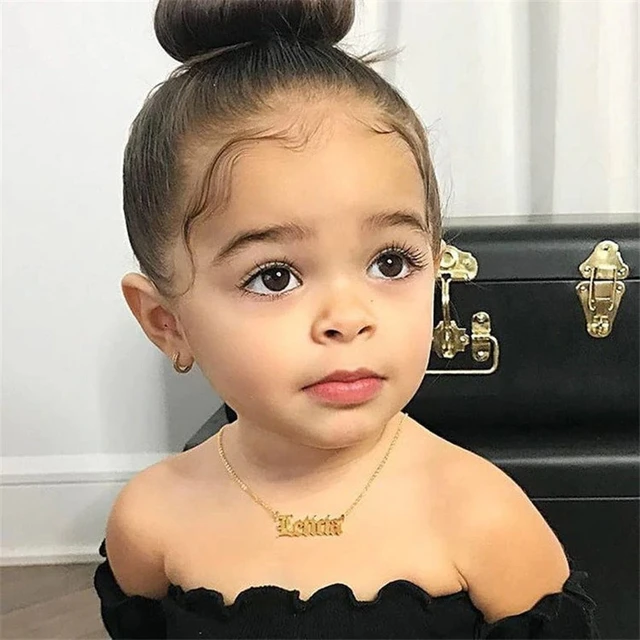Stainless Steel Baby Necklace Pendant  Personalized Necklace Baby Girl -  Customized Necklaces - Aliexpress