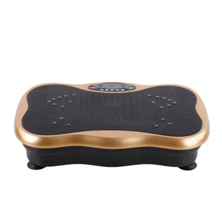 Exercise Machine Slim Whole Body Vibration Platform With Rope Remote Control Button 1-999 Level
