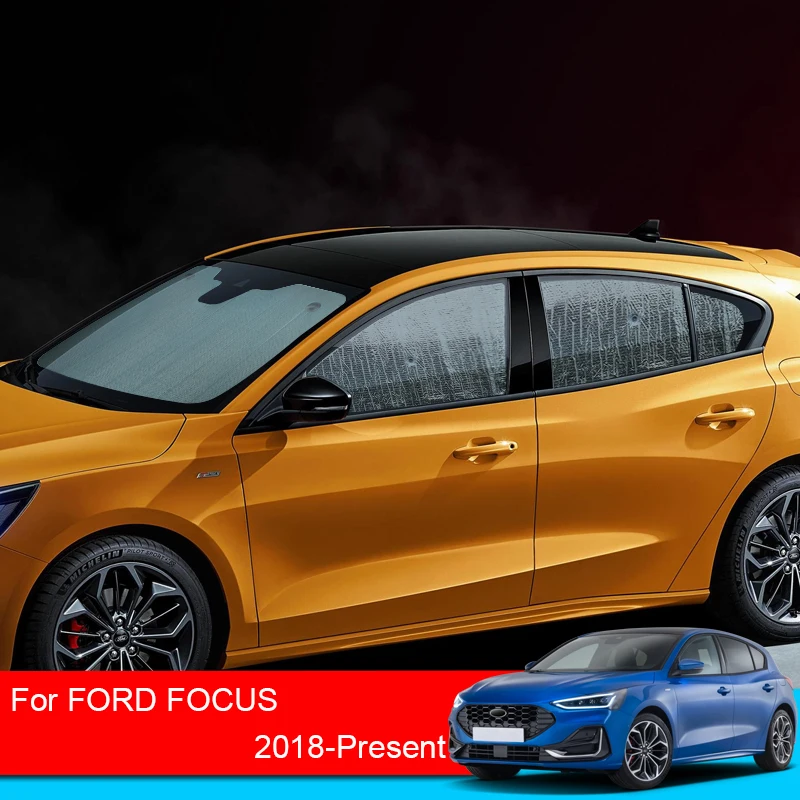 Ombrellone Parasole Per Auto Ford Ecosport ST Line 2018-2024, Protezione Solare Anti UV Pieghevole, Interni - 3
