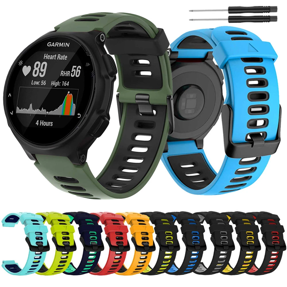Garmin Forerunner 735xt Silicone Replacement Strap Watch Strap Garmin