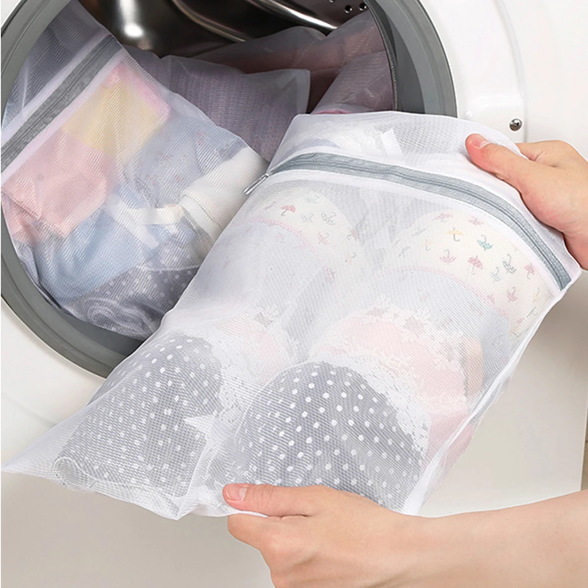 3PCS/Set Sorting clothes washing clothes care washing bag Laundry net Laundry bag special mesh 2