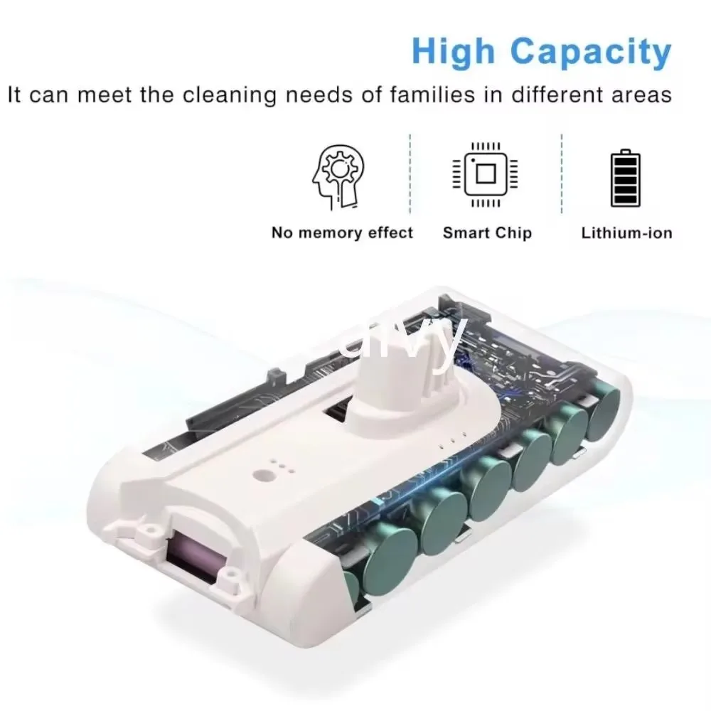 (Origin) V9 V10 Lithium Battery for Dreame V8 V9 V10 V9P XR VVN3 VVN4 Handheld Cordless Vacuum Cleaner Parts Replacement Battery 3