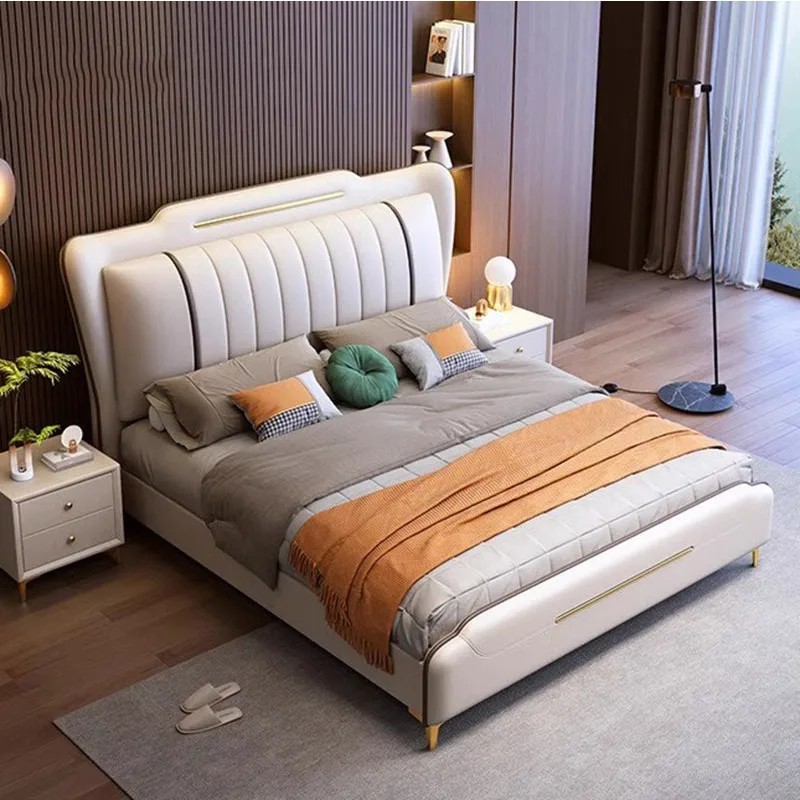 Single Hotel Beds Double Bedroom Queen Wooden Frame Beauty Floor Upholstered Modern Literas Multifuncional Living Room Furniture single hotel beds double bedroom queen wooden frame beauty floor upholstered modern literas multifuncional living room furniture