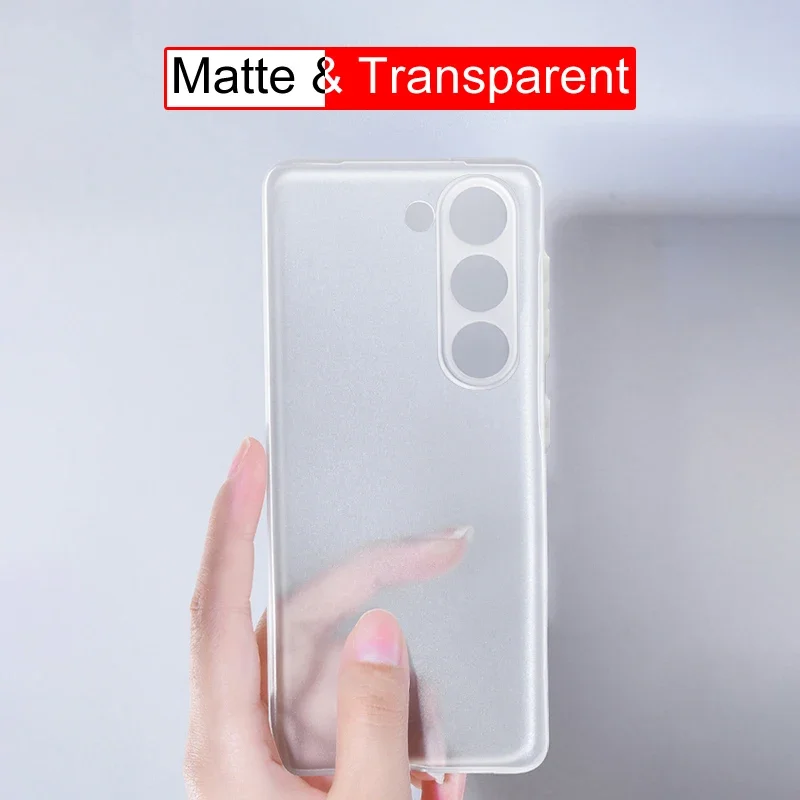 Luxury Candy Color Matte Silicone Soft Case - Ultra-Thin 0.3mm