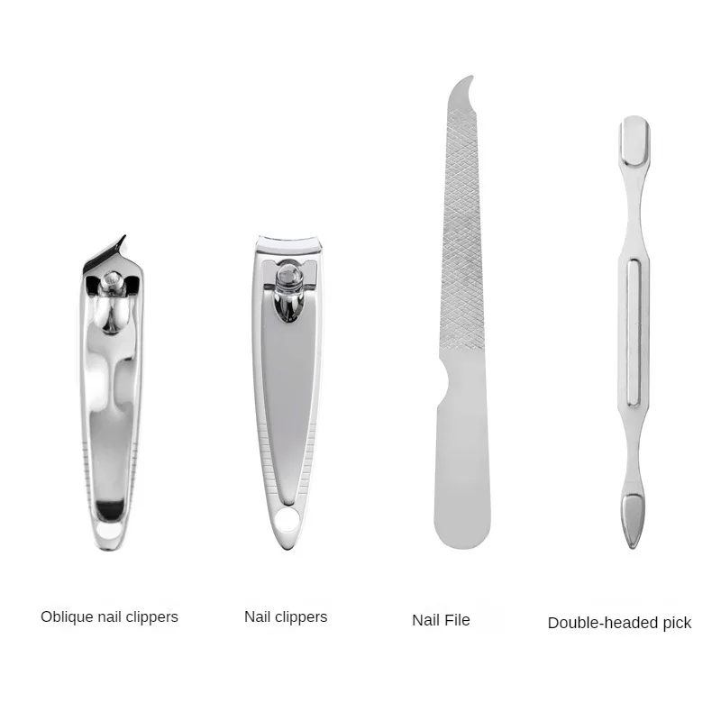 고품질 네일 파일 네일 가위 클리퍼 매니큐어 페디큐어 키트 사용하기 편리한 매니큐어 세트 여행용으로 튼튼함