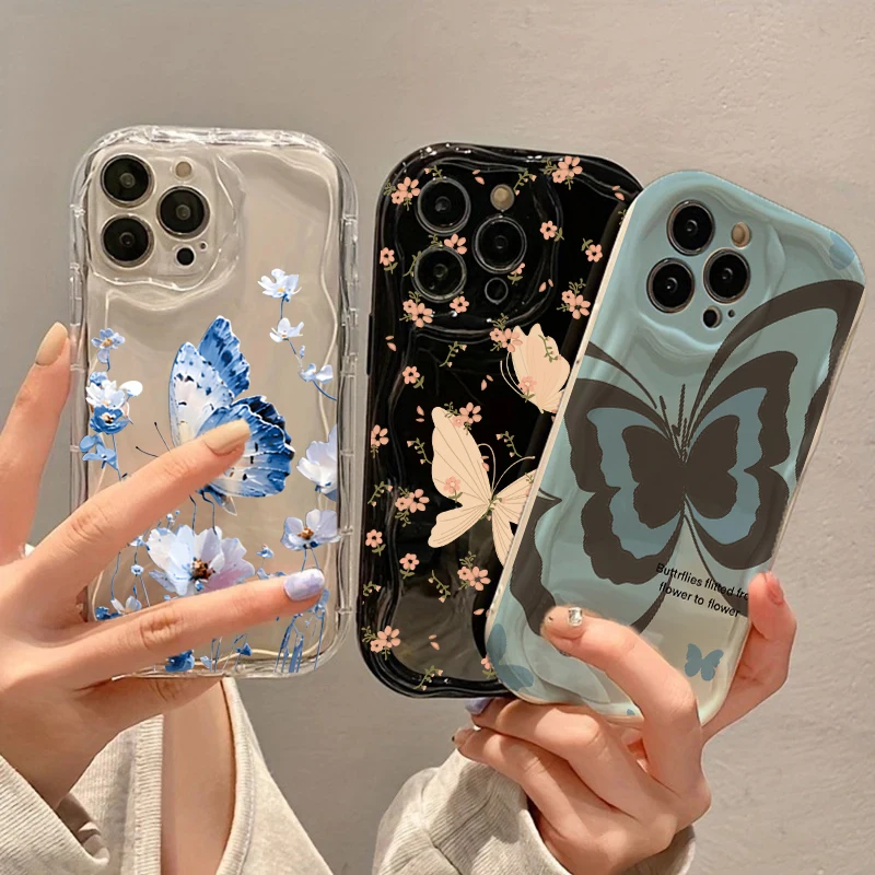 Elegant Butterfly Smartphone Case - Stylish & Durable Protective Cover