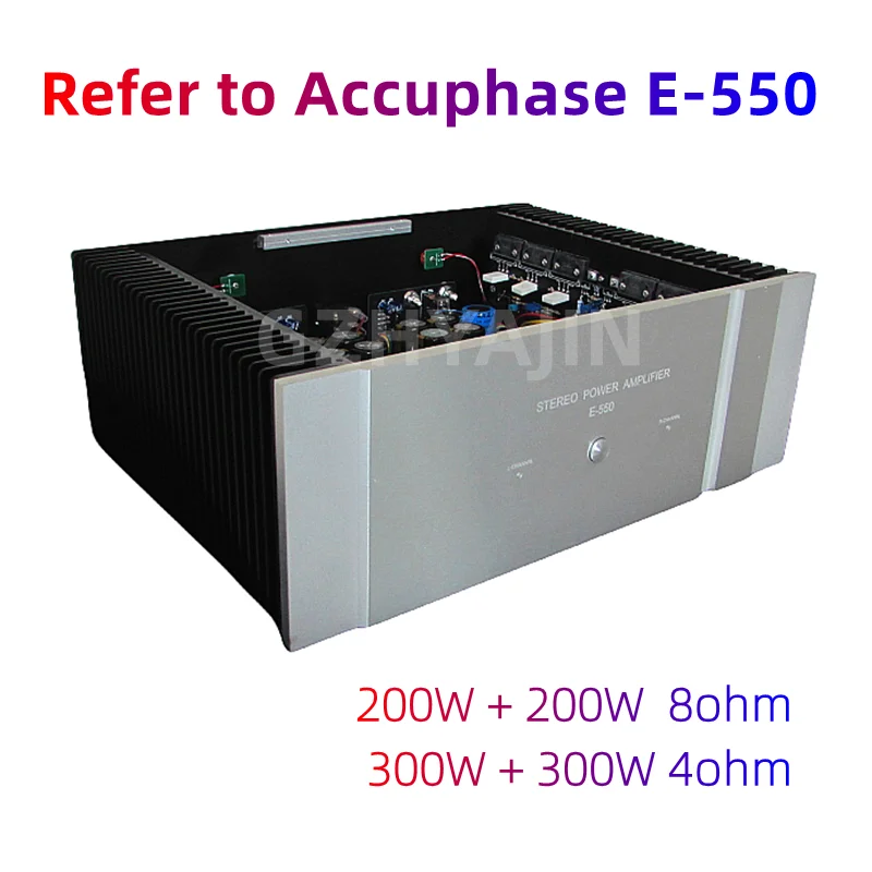 300W * 2 Fa Riferimento Al Trasformatore A Doppio Anello Dell'Amplificatore Di Potenza Del Palco Posteriore Puro Accuphase E-550 Hifi