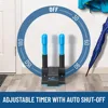Foldable & Compact Boot Dryer & Boot Warmer with Timer, Fast 2-Hour Drying, Quiet Operation, Heavy-Duty Shoe Dryer–2 Tube Design 4