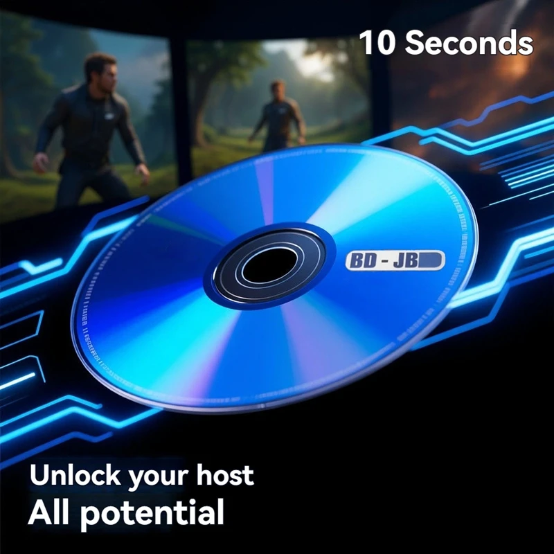 PlayStation 4 All-in-One Jailbreak Disc - Easy Boot for Custom Gaming Experience