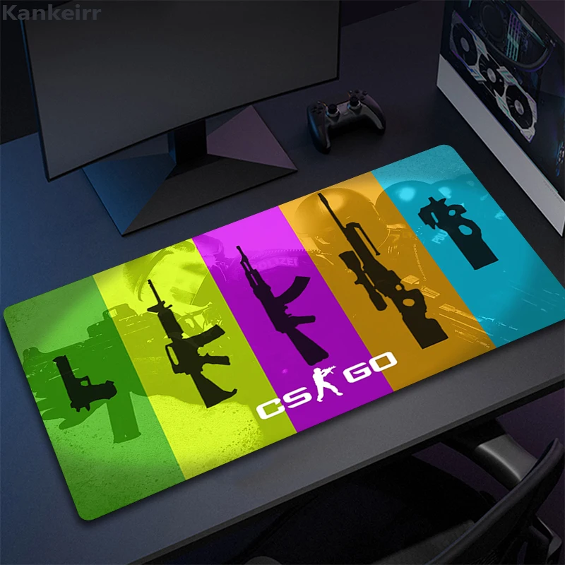 

Xxl Mouse Pad Pc Gamer Cabinet Keyboard Anime HD Desk Mat Large Computer Gaming Accessories CS GO Mousepad Deskmat Carpet 80x30