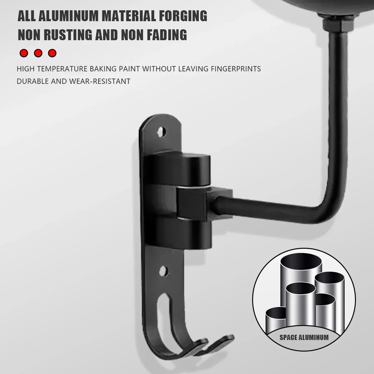 Rotation Helmet Hanger Helmet Holder Wall Mount 180 Rotation Display Rack Rack with 2 Hook For Coats