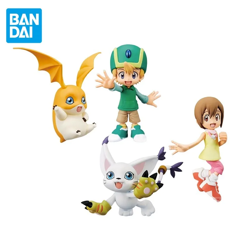 

Bandai Original Digimon Anime Figure DXF Yagami Hikari Tailmon Takaishi Takeru Patamon Action Figure Toys for Kids Gift Model