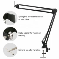 NB-35 Desktop Arm Holder Mic Stand For Bm800 Microphone Stand With A Spider Cantilever Bracket Universal 6
