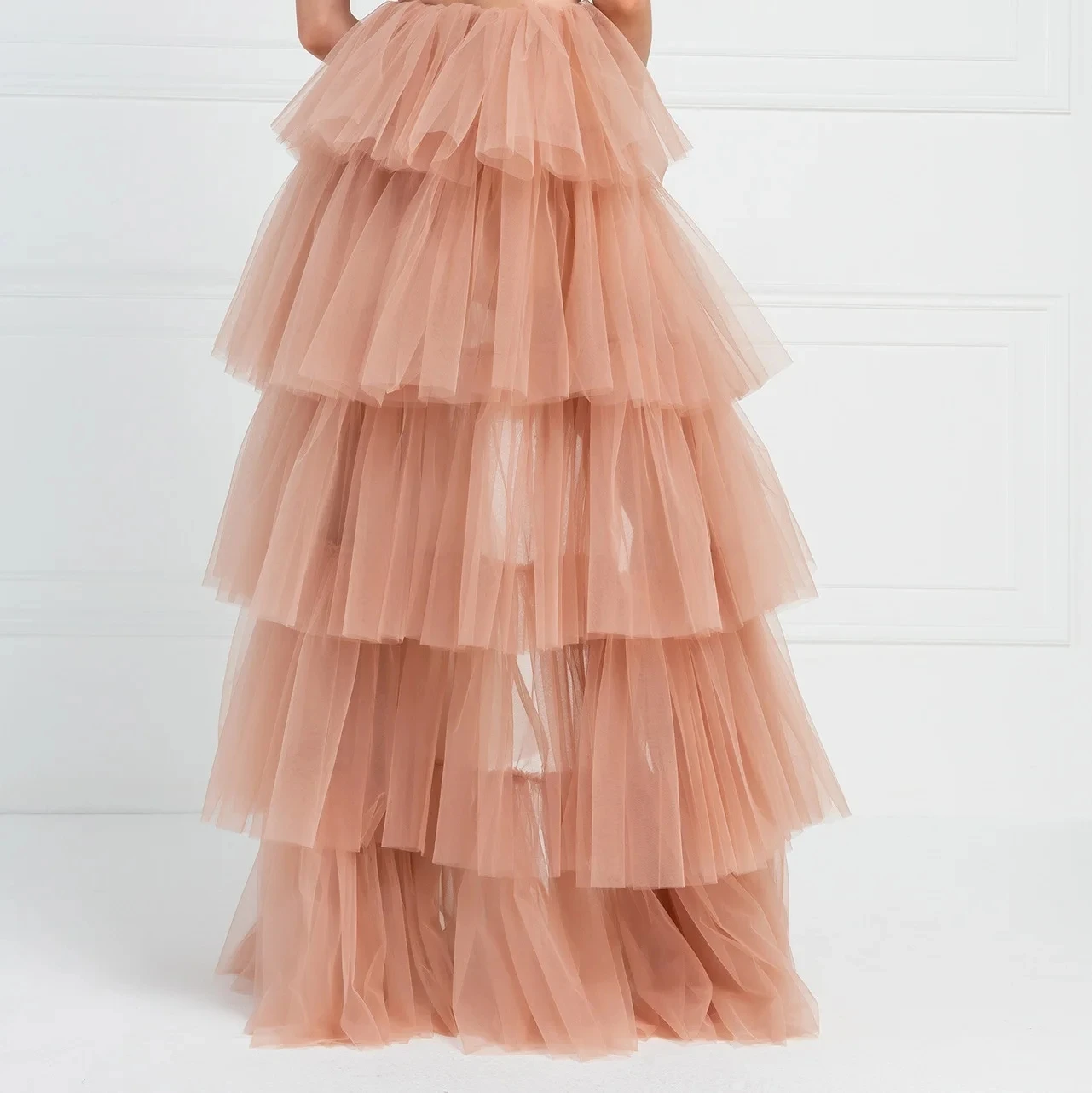 Gonne in tulle da donna midi lunga gonna da fata tutù A-Line