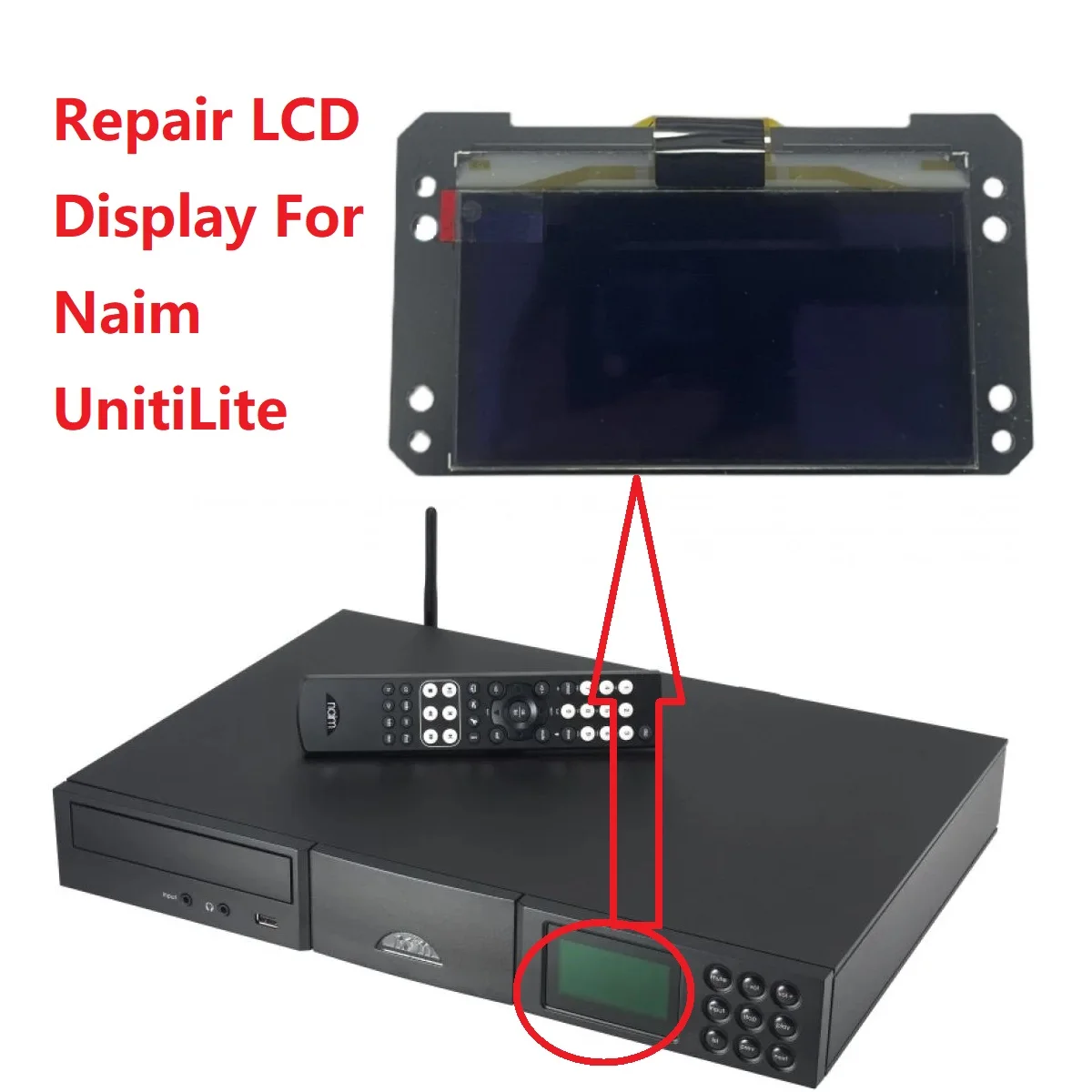 

ЖК-дисплей для Naim UnitiLite OLED матричный экран Новая замена (не оригинал)
