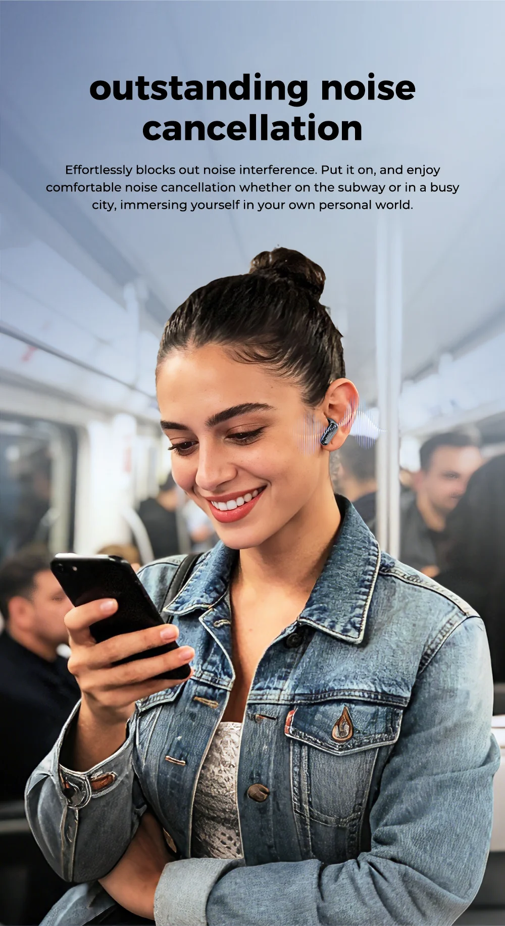 Htc Ne68 Wireless Bluetooth Earphones With Enc And Led Display_voghion.com