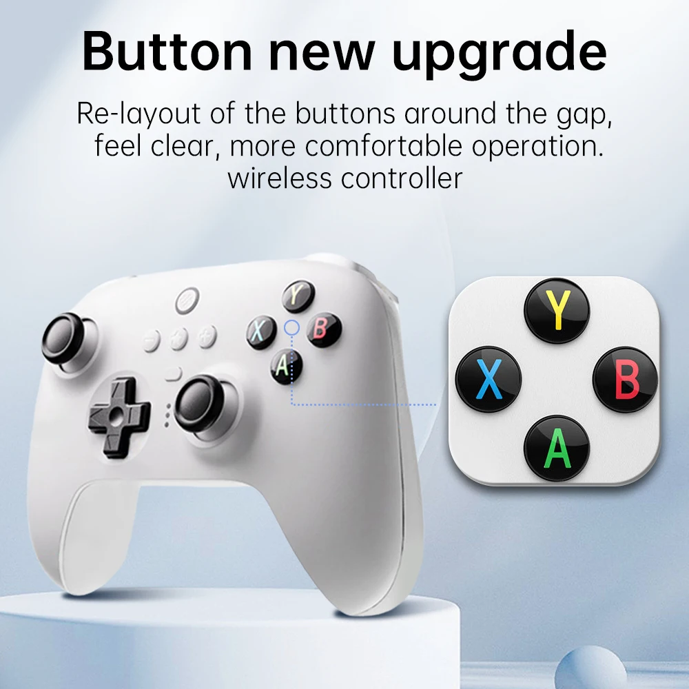 8Bitdo Ƽ  Ʈѷ, PC  ũ   ȵ̵ TV ALPS ̽ƽ ġ Ʈѷ, 2.4g