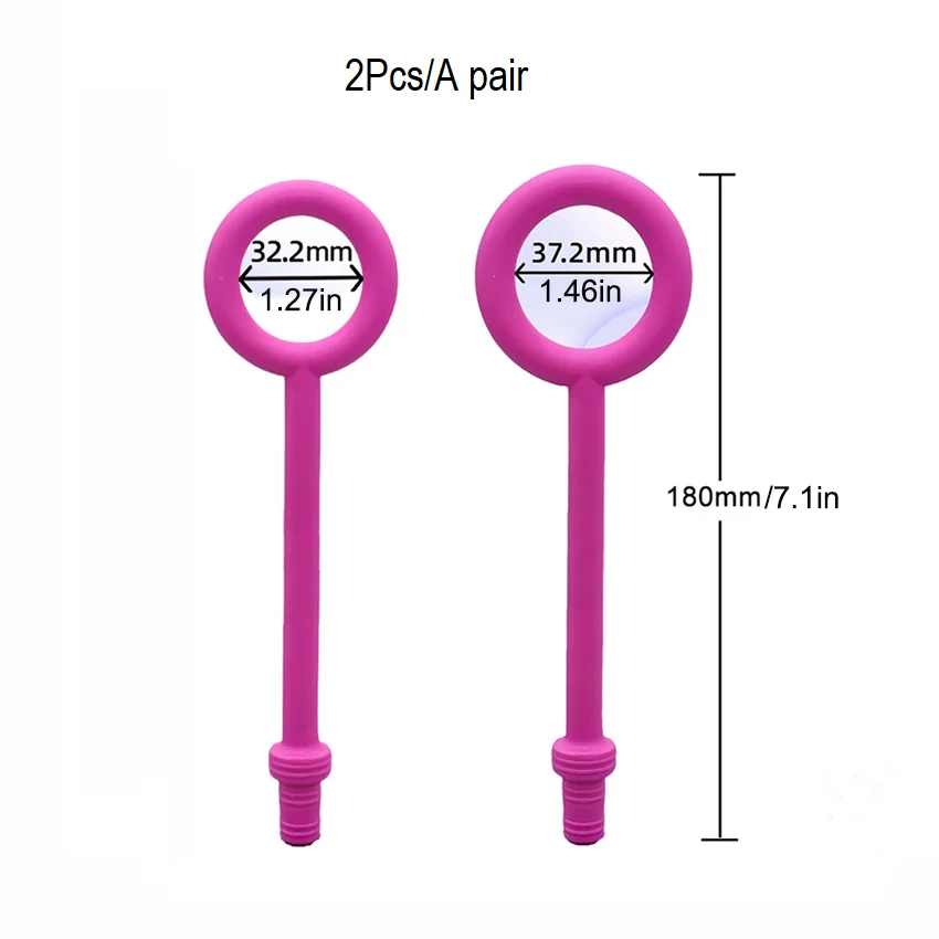 Fascia gun massage vibrating ring modified silicone ring muscle relaxation massager pleasure massage gun accessories massage tool massage gun muscle massager