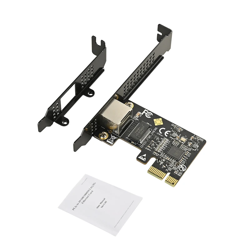 5Gb PCIE ネットワークカード PCI Express X1 から RJ45