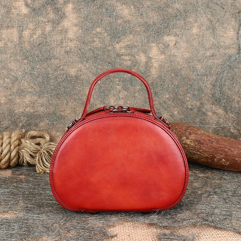 

Женская сумка из воловьей кожи первого слоя, сумка через плечо, простая повседневная сумка из натуральной кожи, женская маленькая сумка на одно плечо