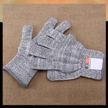6 Pairs Cut Resistant Gloves Food Grade Level 5 Hand Protection,Kitchen Cut Gloves For Oyster Shucking(Medium)-Y05A 1
